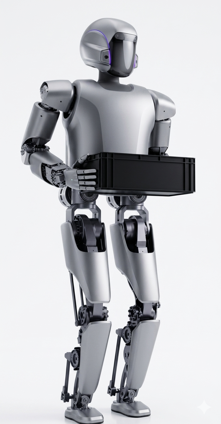 Reference dual-arm humanoid with dexterous hands and biped legs